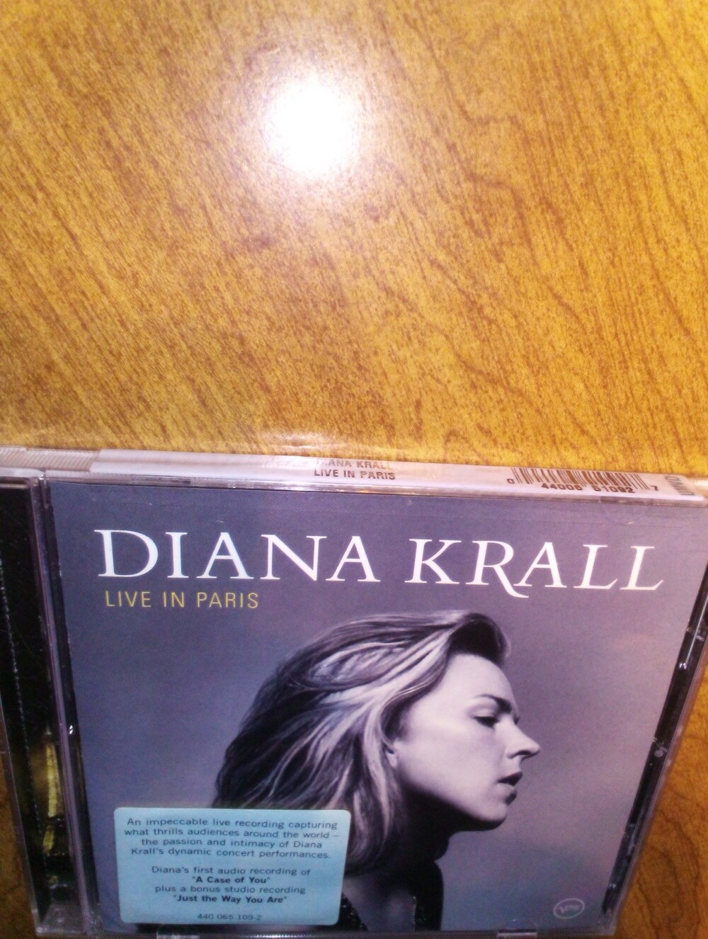 Diana Krall Live In Paris 2002 Verve Records CD Sealed